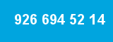 926 694 52 14 926 694 52 14